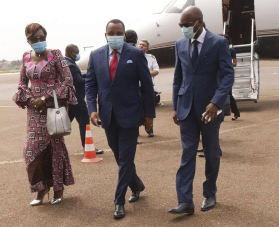28696 le ministre congolais des affaires trangres en visite officielle au togo ocb 