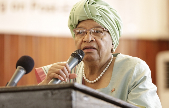 Ellen Johnson Sirleaf - High Level Meeting on post-Ebola - Monrovia - 12 Avril 2017 c