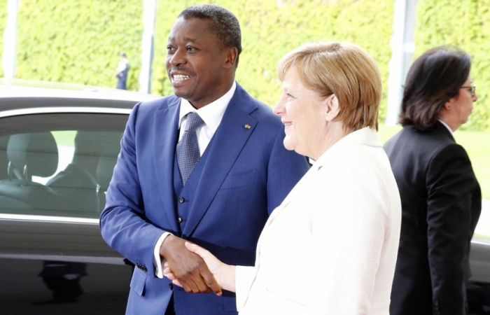 FAURE GNASSINGBÉ PREND CONGÉ D'ANGELA MERKEL