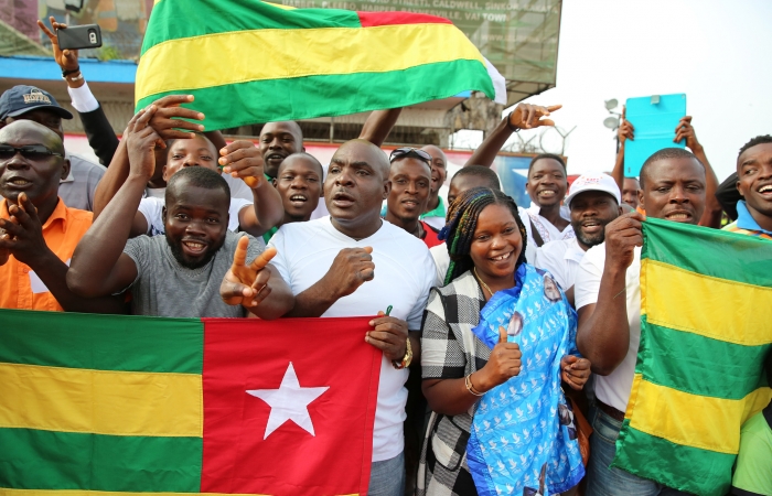 Arrivee de Faure Gnassingbe a Monrovia  - 12 Avril 2017 (1)