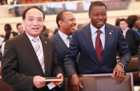 Faure Gnassingbé et Houlin Zhao, Secrétaire général de l'UIT