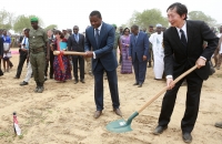 Faure Gnassingbe lance les travaux des ponts Koumongou et Kara (9)