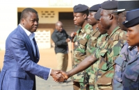 Visite du Chef de l'Etat au 3eme régiment d'infanterie d'Atakpamé, le 10 novembre 2017 - 8