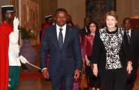 29 Mars 2017 : Mme Helen Clark, Administrateur du PNUD, élevée au rang de Commandeur de l'Ordre du Mono par le Chef de l'Etat Faure Gnassingbé  (4)