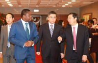 Audience avec l'Ambassadeur de Chine au Togo et les responsables du Groupe CTCE
