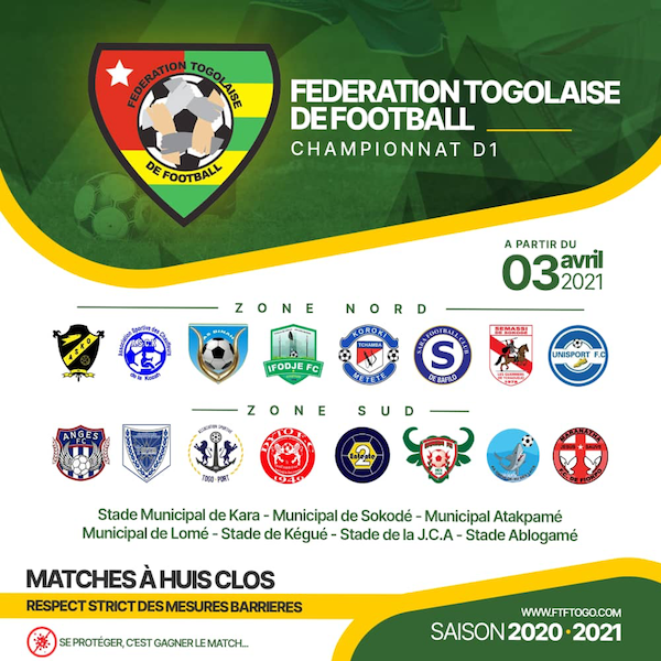 federation togo foot