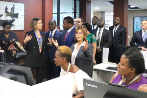 Le Chef de l’Etat a inauguré à Lomé le nouveau site du groupe Majorel dédié à la relation client