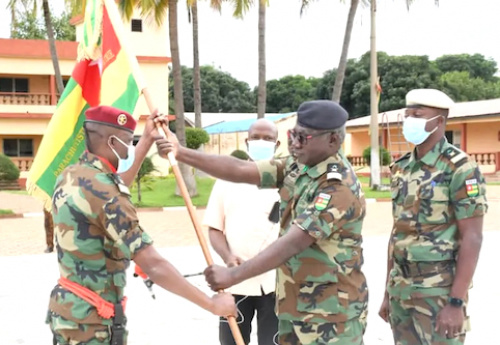 Bouwakibè Ali, nouveau chef de corps du Régiment Parachutiste Commando