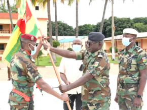 Bouwakibè Ali, nouveau chef de corps du Régiment Parachutiste Commando