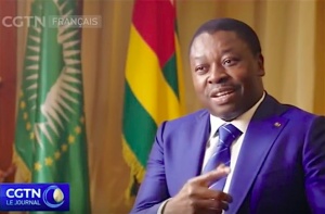 Faure Gnassingbé sur la chaîne chinoise CGTN : « Le développement, c’est un chemin qui ne s’arrête pas ».