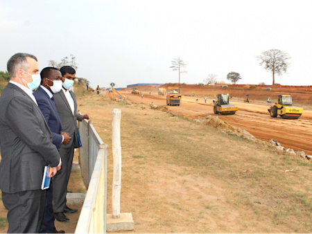 Plateforme industrielle d&rsquo;Ad&eacute;tikop&eacute; : &eacute;volution satisfaisante des travaux