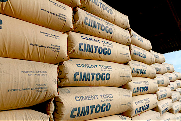 Aucun changement dans les prix de vente du ciment au Togo, rappelle le gouvernement