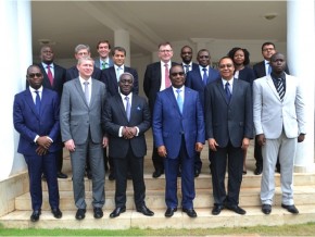 Togo : une délégation du Fonds Africain de Garantie (AGF) reçue par le Premier Ministre