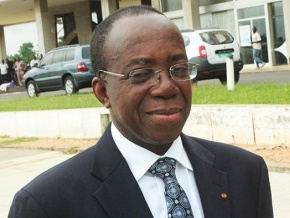 PHOTO : Kossi Assimaidou, Ministre auprès du Ministre d&#039;Etat, de l&#039;Economie et des Finances, chargé de la Planification du développement dans le Gouvernement. 