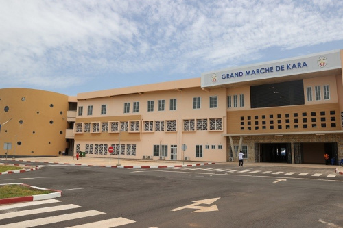 Le nouveau marché central de Kara est désormais ouvert