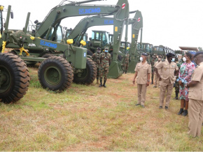 Les Forces Armées togolaises bénéficient d’un appui matériel de la Chine