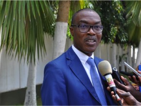 Serge Marie Nguessan, représentant-résident de la BAD, reçu à la Primature pour ses adieux au Togo