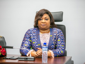 Ibrahima Mémounatou, nouvelle présidente du Parlement de la Cedeao