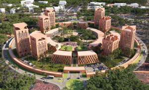 08 tours, 90.000 m2 de bureaux, plus de 4000 agents attendus&hellip;, la cit&eacute; minist&eacute;rielle de Lom&eacute; se pr&eacute;cise