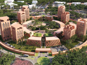 08 tours, 90.000 m2 de bureaux, plus de 4000 agents attendus&hellip;, la cit&eacute; minist&eacute;rielle de Lom&eacute; se pr&eacute;cise