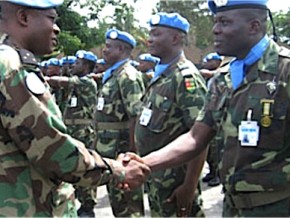 Des Casques Bleus togolais ont pris leurs positions dans cinq villes du Mali