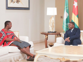 Intégration africaine : un envoyé spécial du Roi d’Eswatini reçu à Lomé