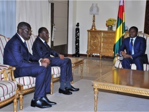 Les ministres de la Sécurité du Burkina-Faso et du Bénin reçus par le Chef de l’Etat