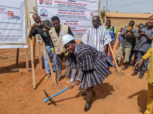 Dapaong : coup d’envoi de travaux d’aménagement urbain