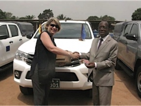 Togo : la 2ème phase du projet Eau et Assainissement équipée de véhicules offerts par l’UE