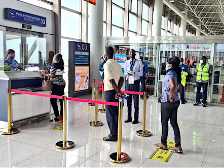 Face à Ebola et au Covid-19, l&#039;aviation civile togolaise renforce sa garde