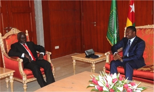 Alberto Nambea, vice-Président du Parlement bissau-guinéen, reçu au Palais de la Présidence