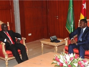 Alberto Nambea, vice-Président du Parlement bissau-guinéen, reçu au Palais de la Présidence