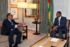 A New York, le Chef de l’Etat s’est entretenu avec le vice-président de la Banque Mondiale