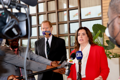 Les nouveaux ambassadeurs des USA et du Brésil officiellement accrédités au Togo