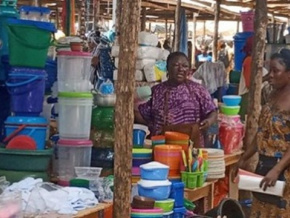 Marché d’Agoè-Assiyéyé : le site provisoire est ouvert