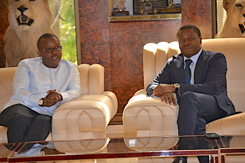 Le Chef de l’Etat a reçu le nouveau président élu de la Guinée Bissau