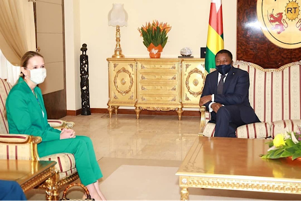 Neuf nouveaux ambassadeurs accrédités au Togo