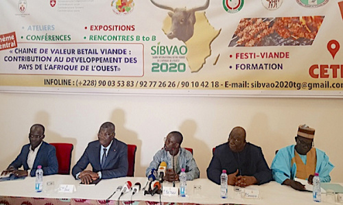 Le Salon International du Bétail et de la Viande d’Afrique de l’Ouest aura lieu en Lomé en Mai