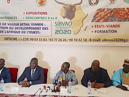 Le Salon International du Bétail et de la Viande d’Afrique de l’Ouest aura lieu en Lomé en Mai