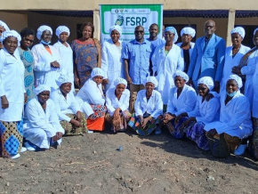 Sécurité alimentaire : des coopératives de femmes renforcées sur la production de farine de céréales