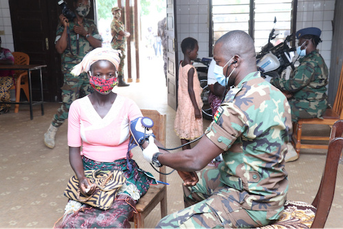 Nouvelles actions civilo-militaires dans des préfectures du centre et du sud