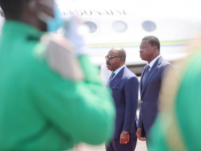 Le chef de l’Etat en visite officielle au Gabon