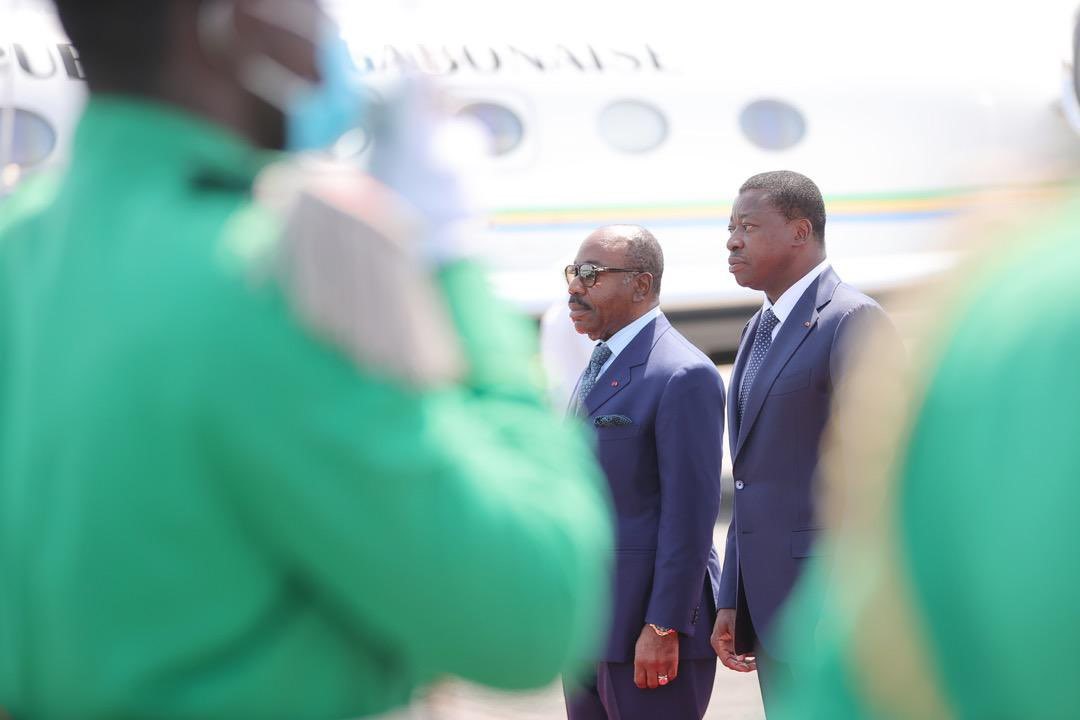 Le chef de l’Etat en visite officielle au Gabon