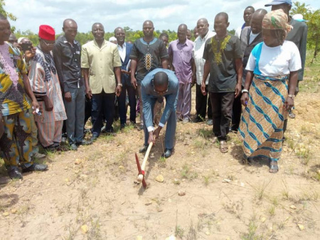 D&eacute;but des travaux de construction de l&rsquo;aire d&rsquo;abattage de Kara