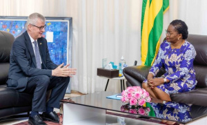 L’ambassadeur d’Allemagne en fin de mission au Togo