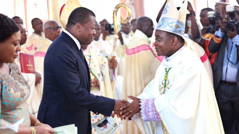 Le nouvel archevêque de Lomé a officiellement pris fonction