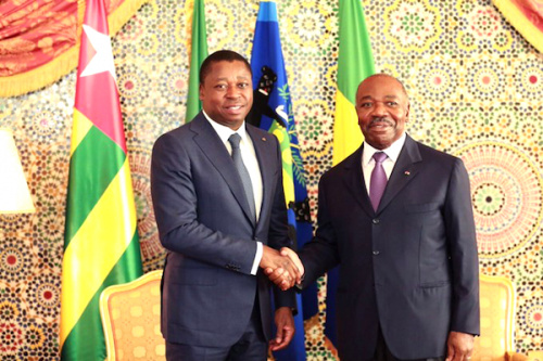 Ali Bongo félicite Faure Gnassingbé pour sa réélection et rend hommage au Peuple Togolais pour sa maturité