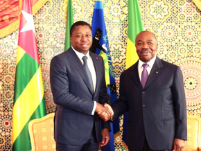 Ali Bongo félicite Faure Gnassingbé pour sa réélection et rend hommage au Peuple Togolais pour sa maturité