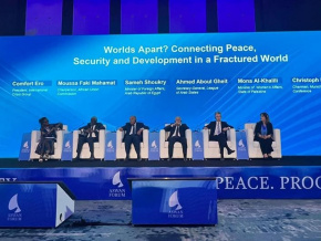 Paix et développement durable : le Togo a participé au Forum d&#039;Assouan