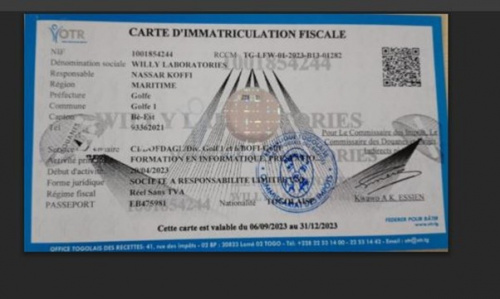 Impôts : suspension annoncée des cartes d&#039;immatriculation fiscale